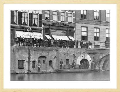 Werfkelders aan de Oudegracht - 1906