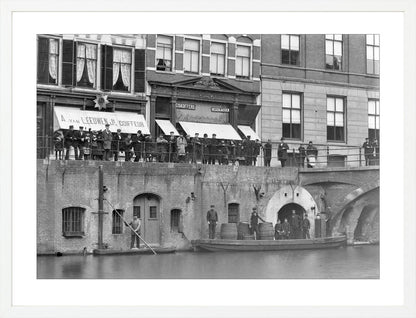 Werfkelders aan de Oudegracht - 1906