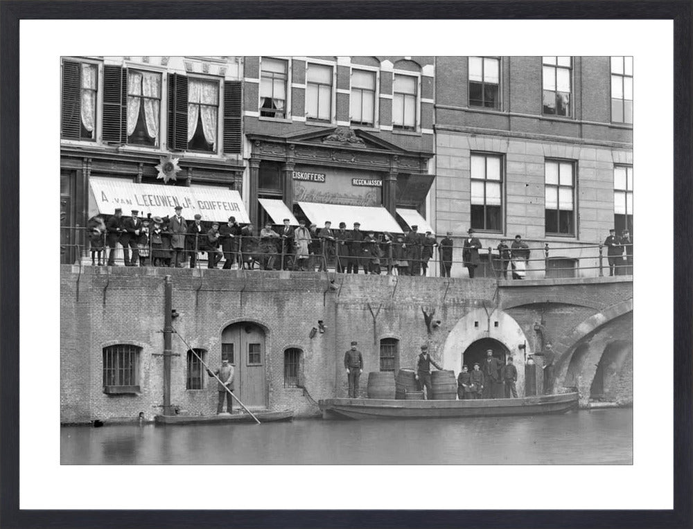 Werfkelders aan de Oudegracht - 1906