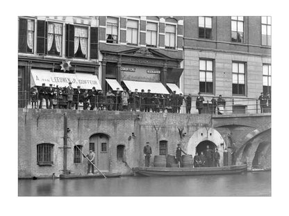 Werfkelders aan de Oudegracht - 1906