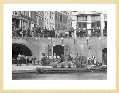 Handel op de Oudegracht - 1906