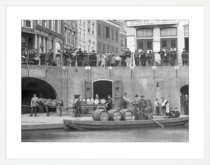 Handel op de Oudegracht - 1906