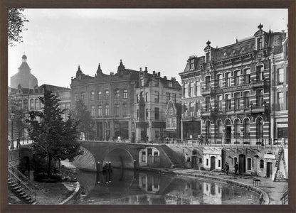 Hotel aan de Oudegracht - 1905