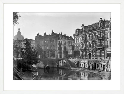 Hotel aan de Oudegracht - 1905