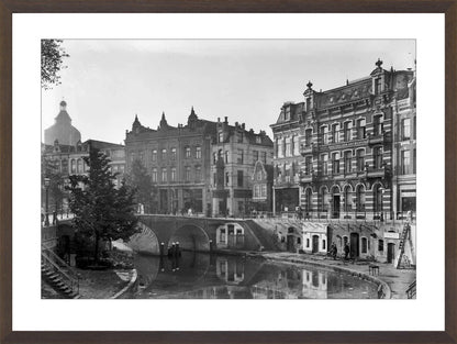 Hotel aan de Oudegracht - 1905