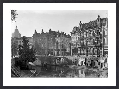 Hotel aan de Oudegracht - 1905