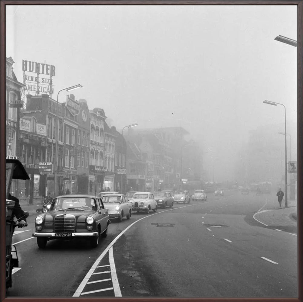 Verkeer op het Vredenburg - 1962