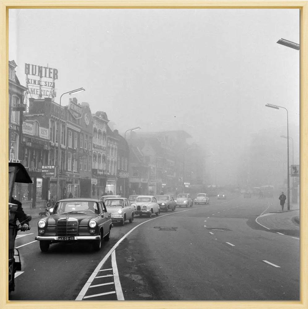 Verkeer op het Vredenburg - 1962