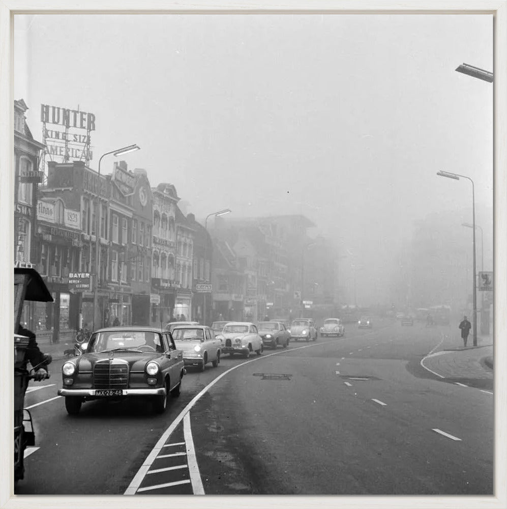 Verkeer op het Vredenburg - 1962