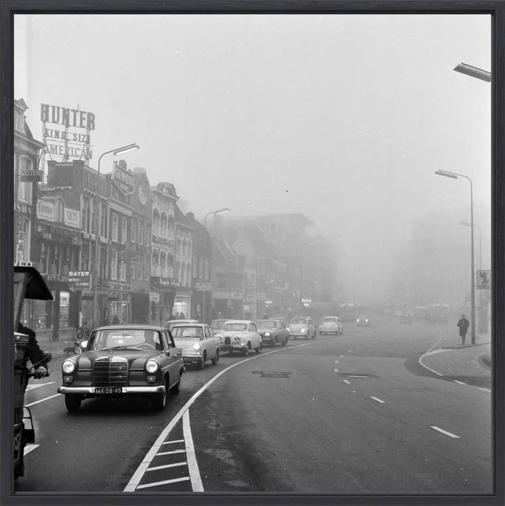 Verkeer op het Vredenburg - 1962
