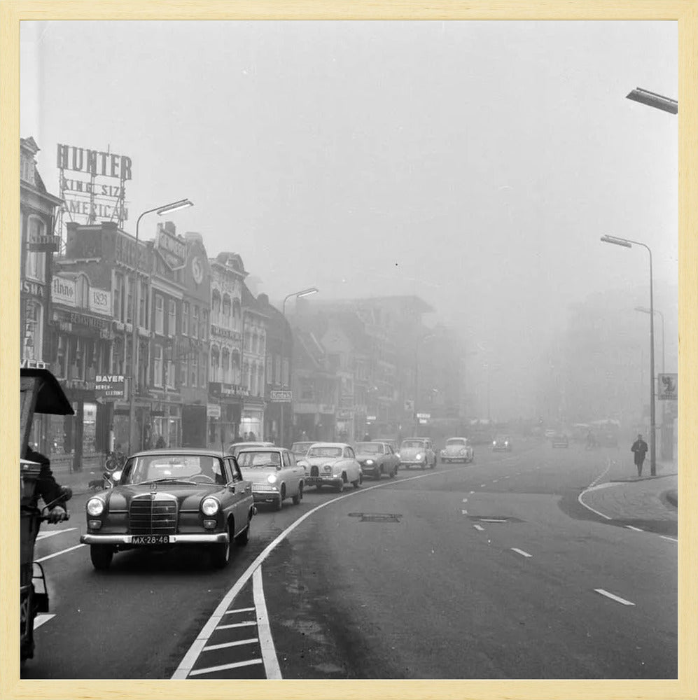 Verkeer op het Vredenburg - 1962