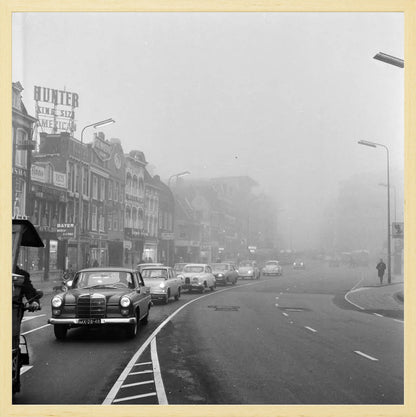 Verkeer op het Vredenburg - 1962