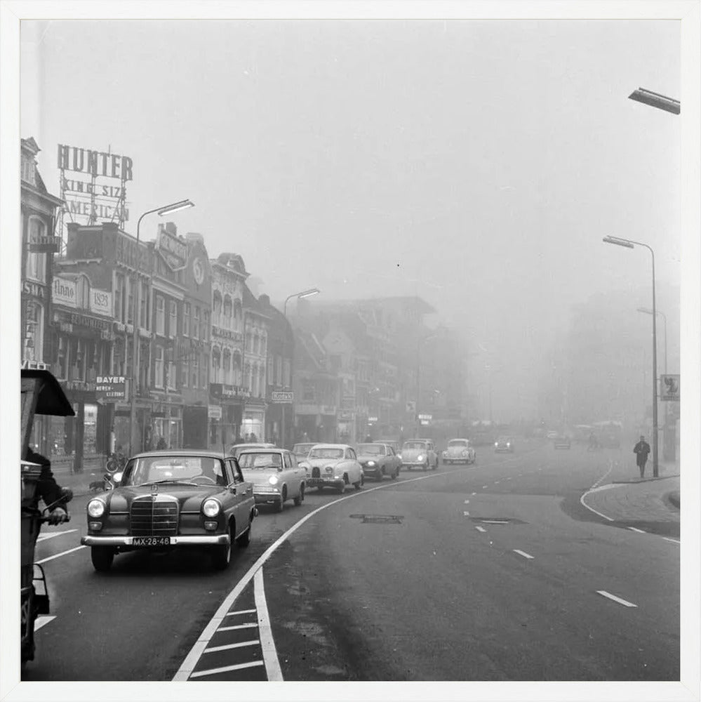 Verkeer op het Vredenburg - 1962