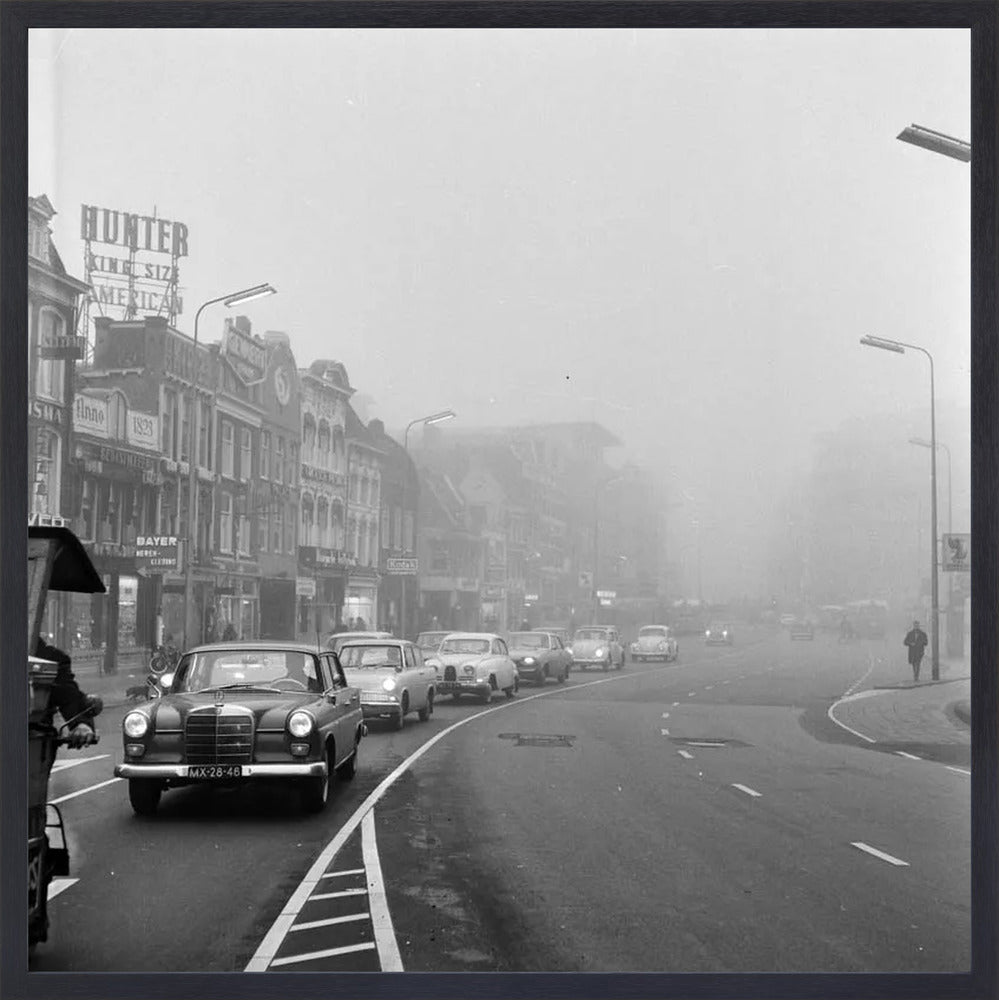 Verkeer op het Vredenburg - 1962