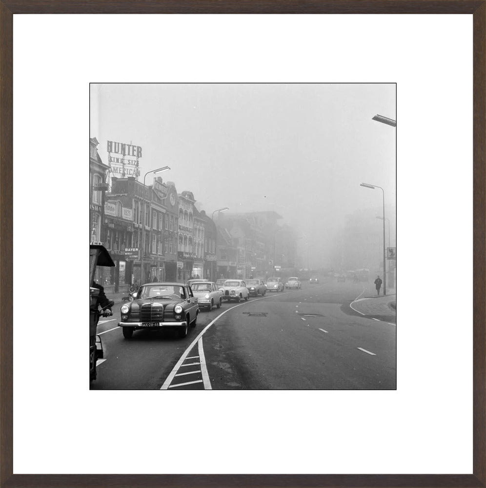 Verkeer op het Vredenburg - 1962