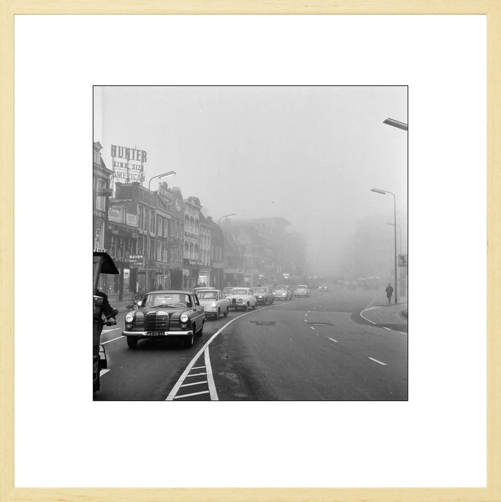 Verkeer op het Vredenburg - 1962