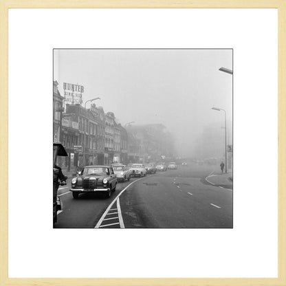 Verkeer op het Vredenburg - 1962