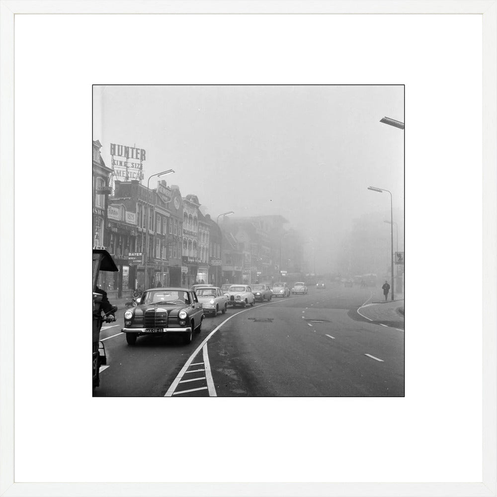 Verkeer op het Vredenburg - 1962