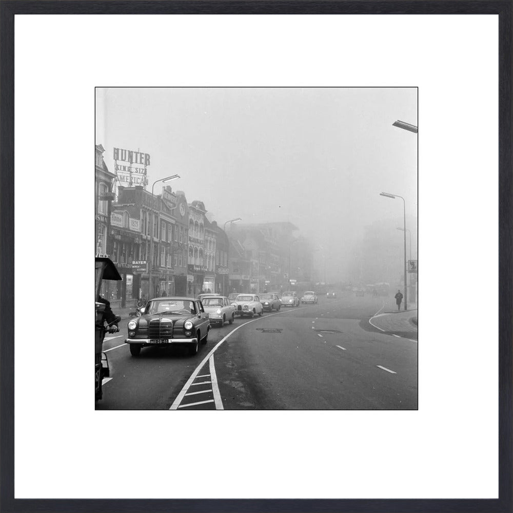 Verkeer op het Vredenburg - 1962