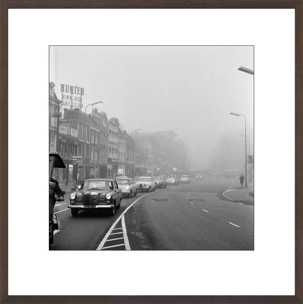 Verkeer op het Vredenburg - 1962