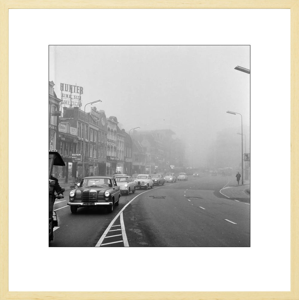 Verkeer op het Vredenburg - 1962