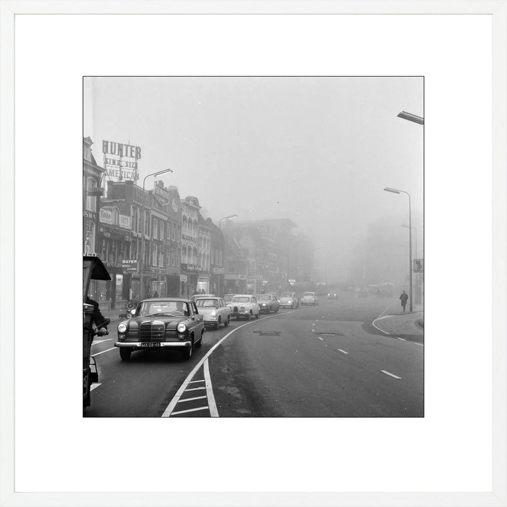 Verkeer op het Vredenburg - 1962