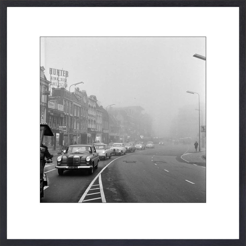 Verkeer op het Vredenburg - 1962