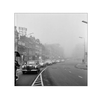 Verkeer op het Vredenburg - 1962