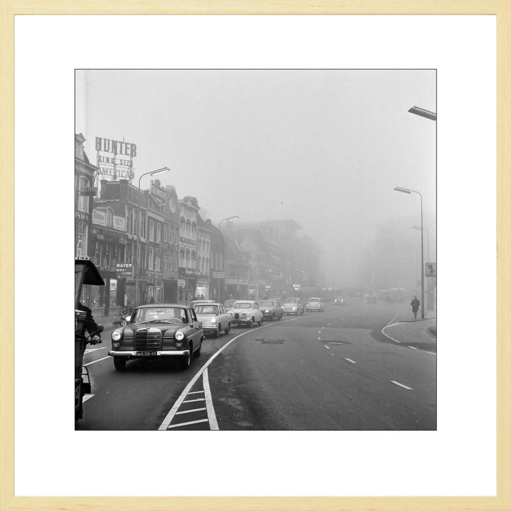 Verkeer op het Vredenburg - 1962