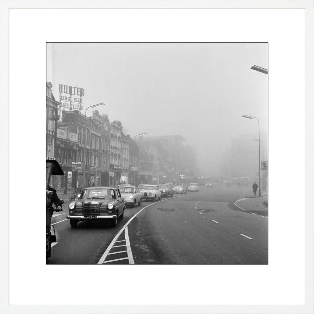 Verkeer op het Vredenburg - 1962