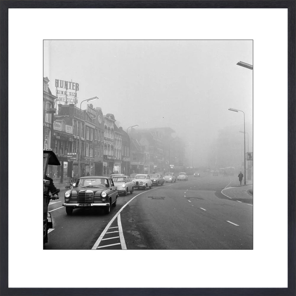 Verkeer op het Vredenburg - 1962