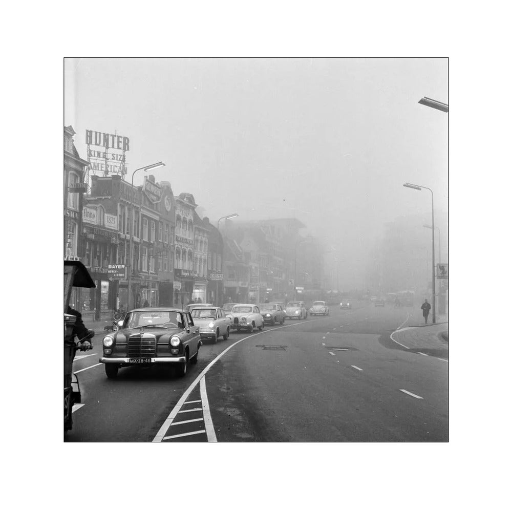Verkeer op het Vredenburg - 1962