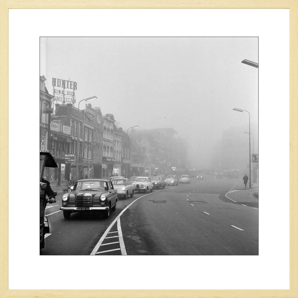 Verkeer op het Vredenburg - 1962