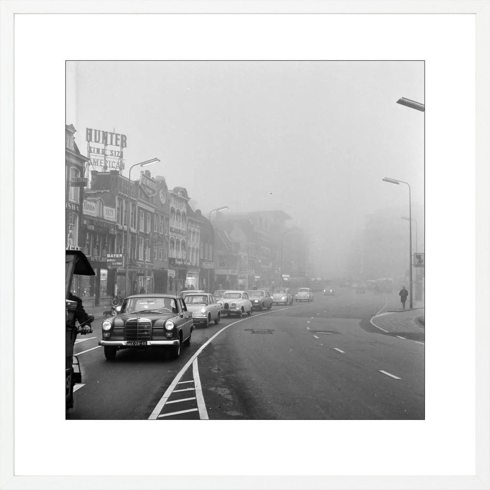 Verkeer op het Vredenburg - 1962