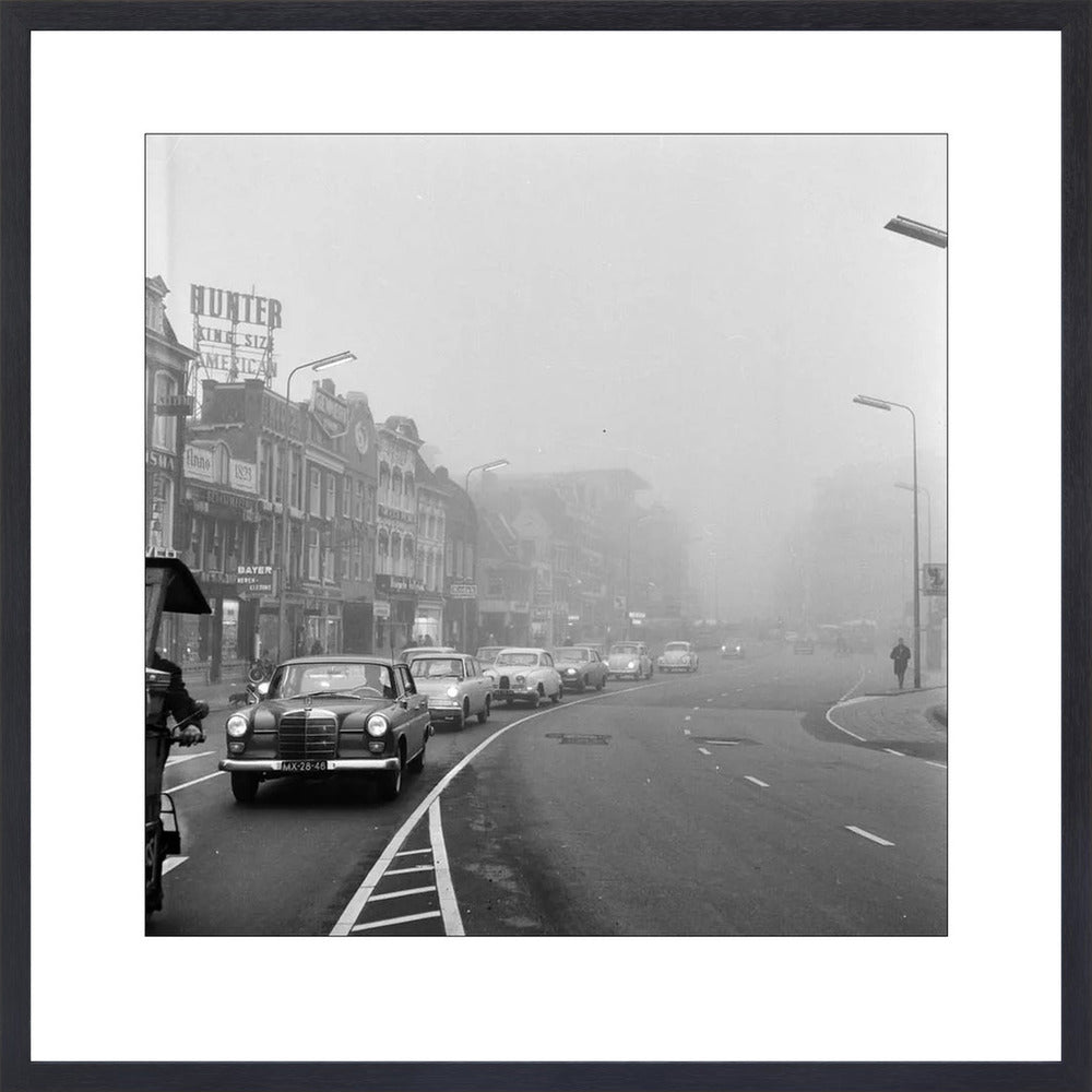 Verkeer op het Vredenburg - 1962