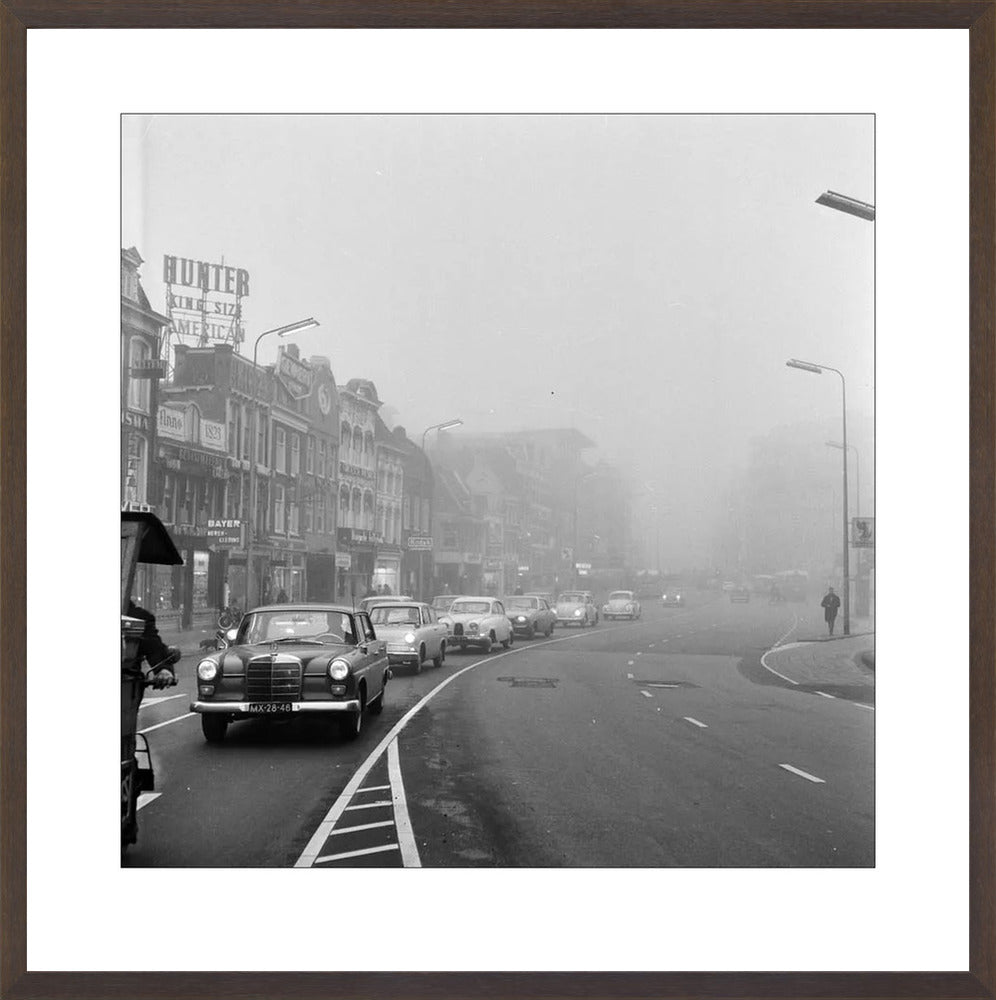 Verkeer op het Vredenburg - 1962