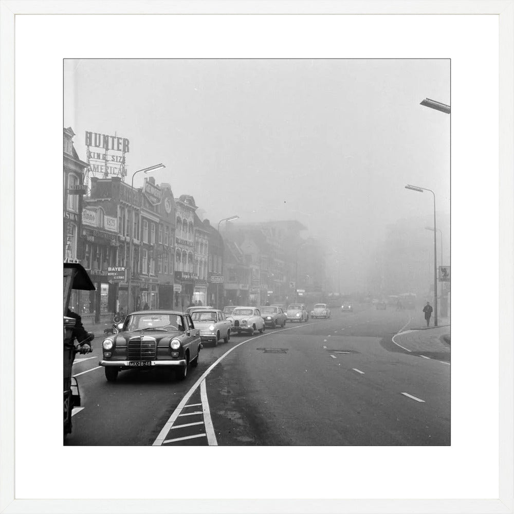 Verkeer op het Vredenburg - 1962