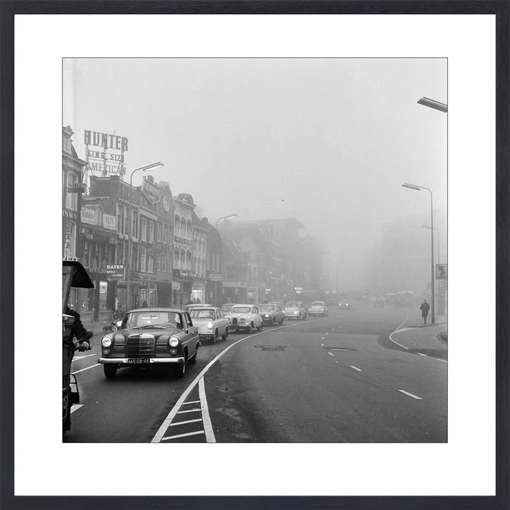 Verkeer op het Vredenburg - 1962