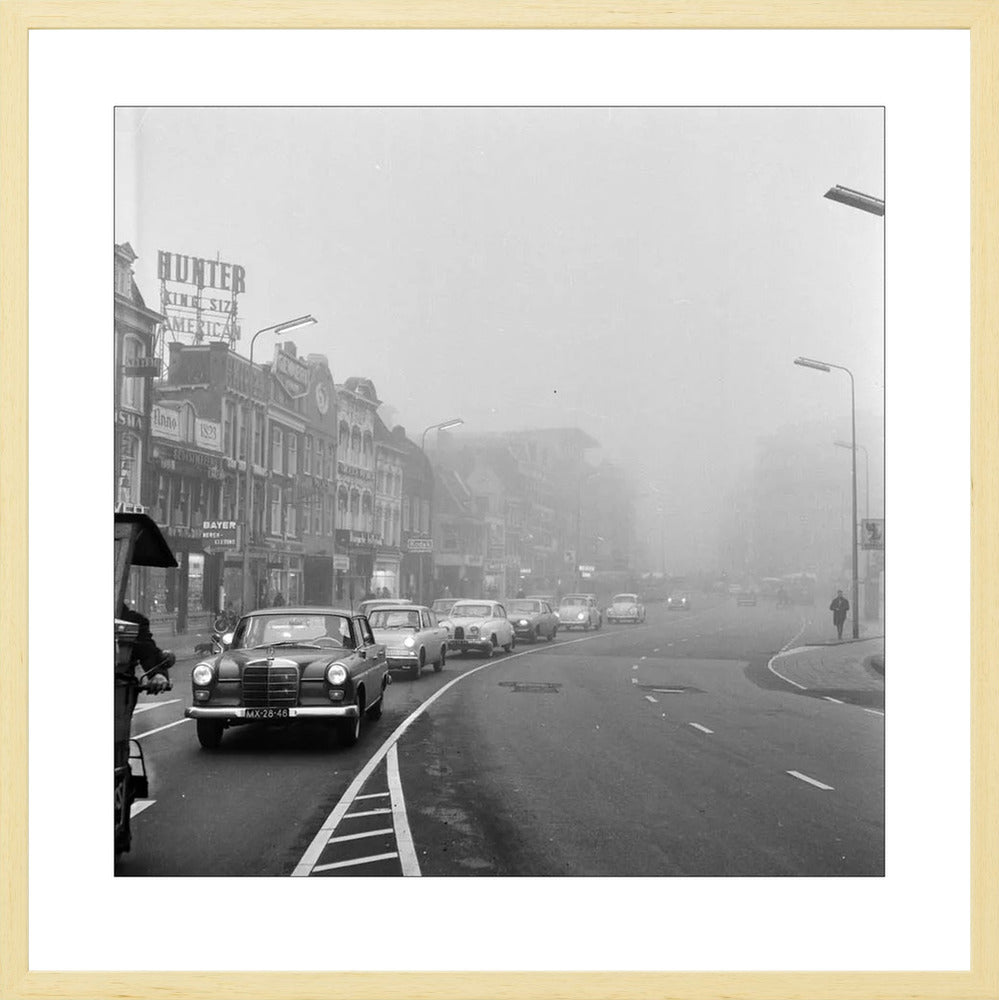 Verkeer op het Vredenburg - 1962