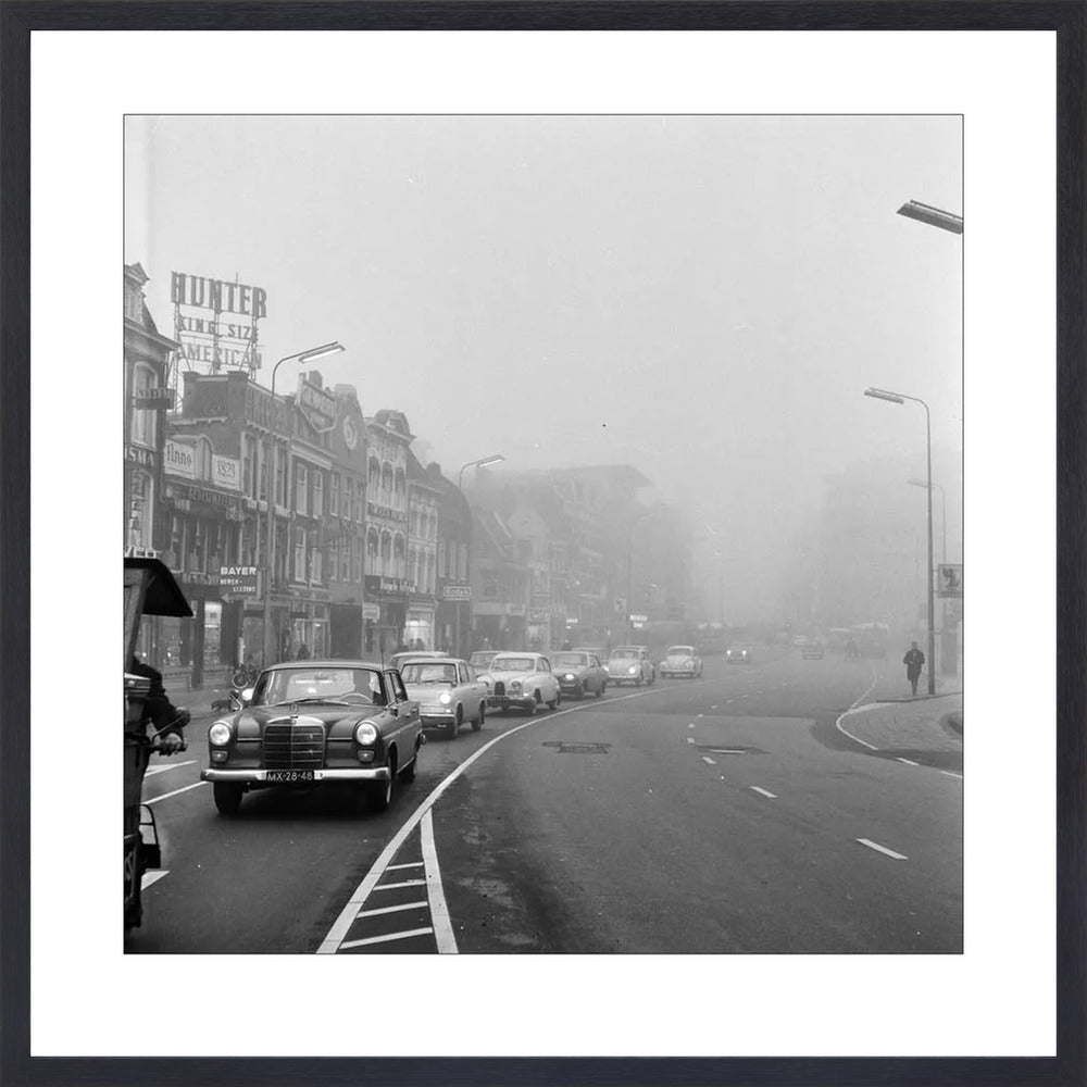 Verkeer op het Vredenburg - 1962