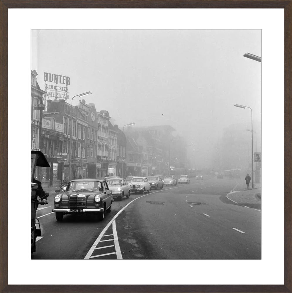 Verkeer op het Vredenburg - 1962
