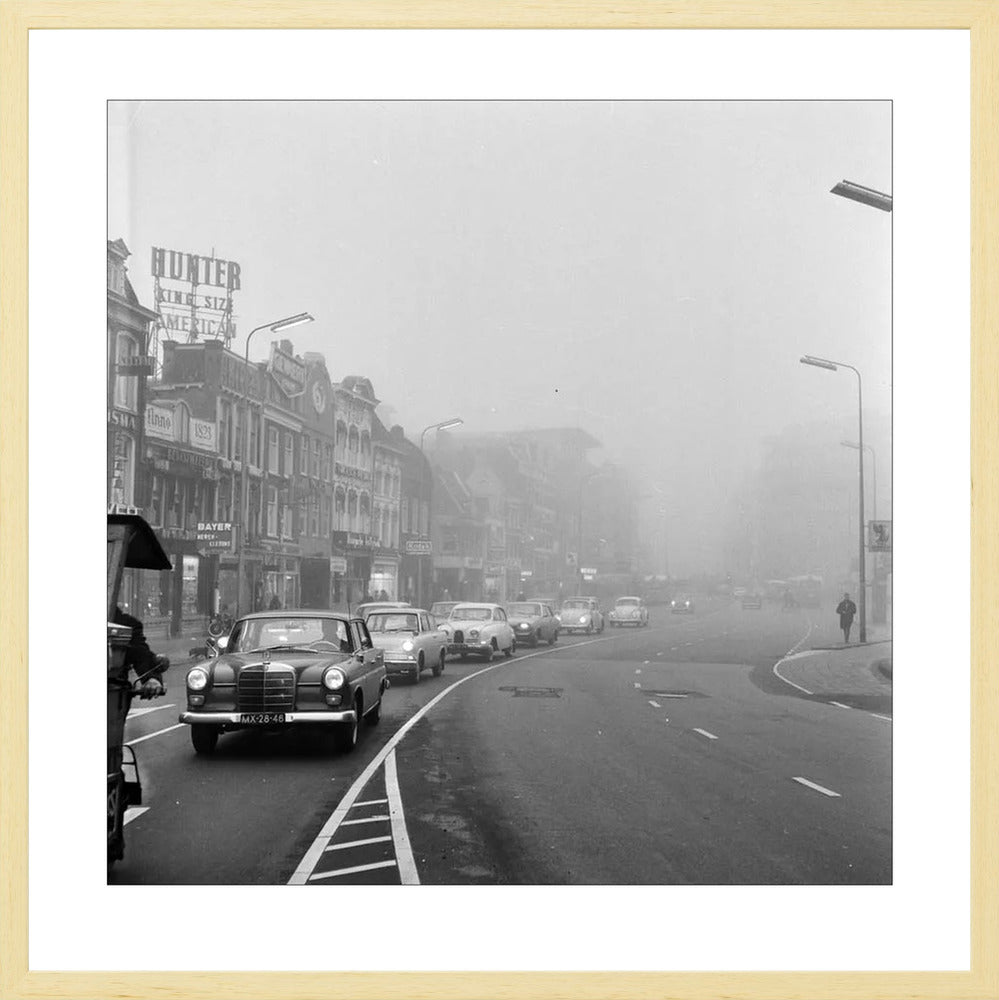 Verkeer op het Vredenburg - 1962
