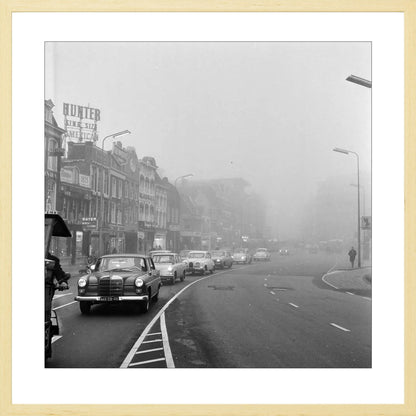 Verkeer op het Vredenburg - 1962