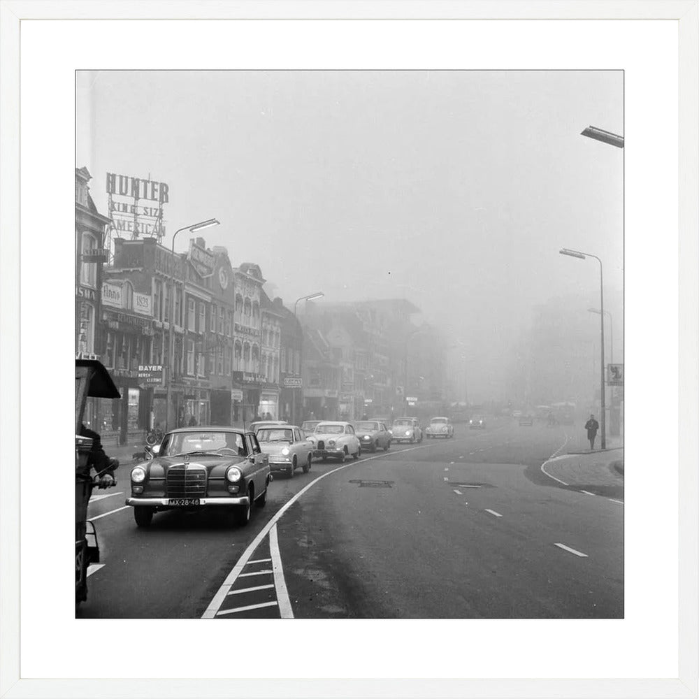Verkeer op het Vredenburg - 1962