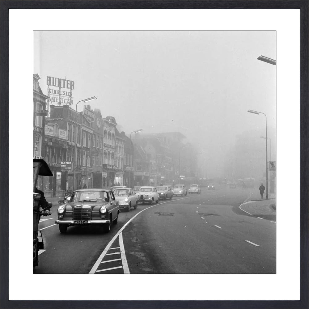 Verkeer op het Vredenburg - 1962