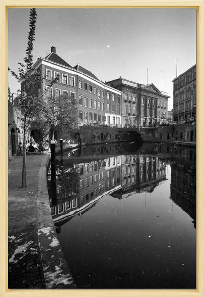 De Oudegracht en de Stadhuisbrug - 1960