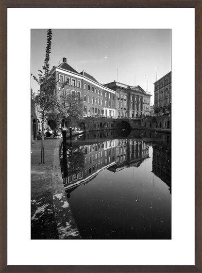De Oudegracht en de Stadhuisbrug - 1960