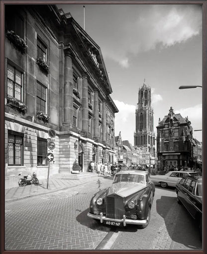 Het Stadhuis met de Stadhuisbrug - 1973
