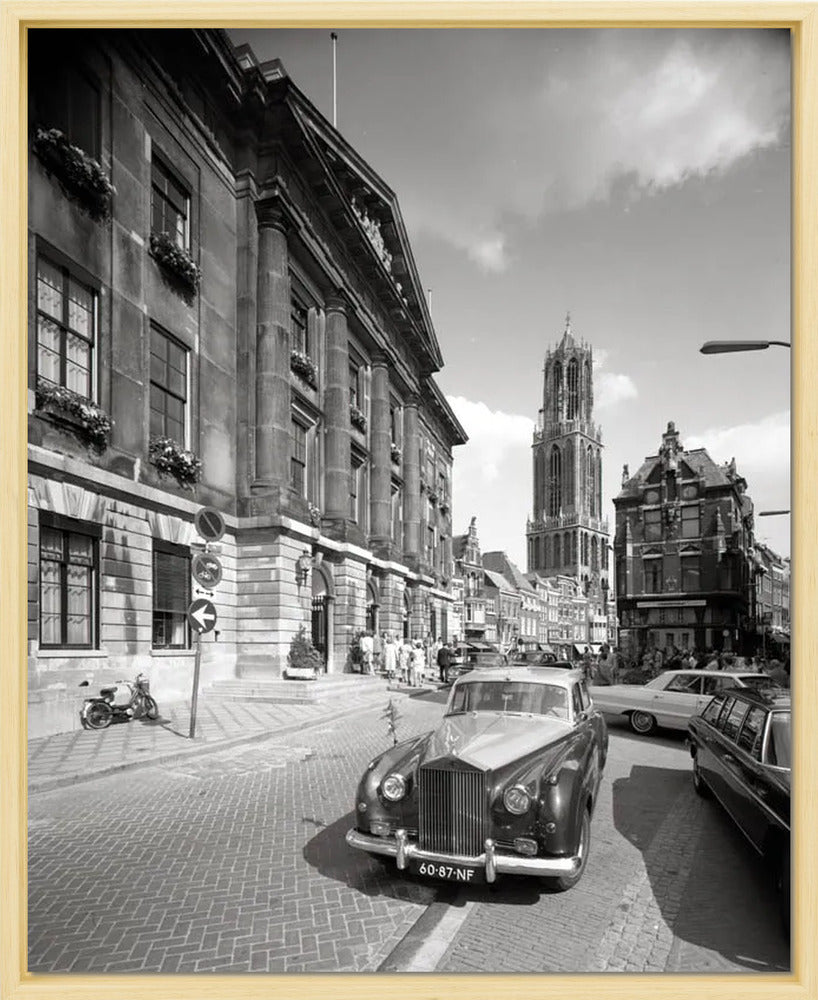 Het Stadhuis met de Stadhuisbrug - 1973