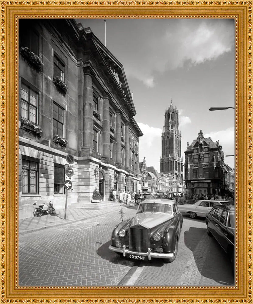 Het Stadhuis met de Stadhuisbrug - 1973